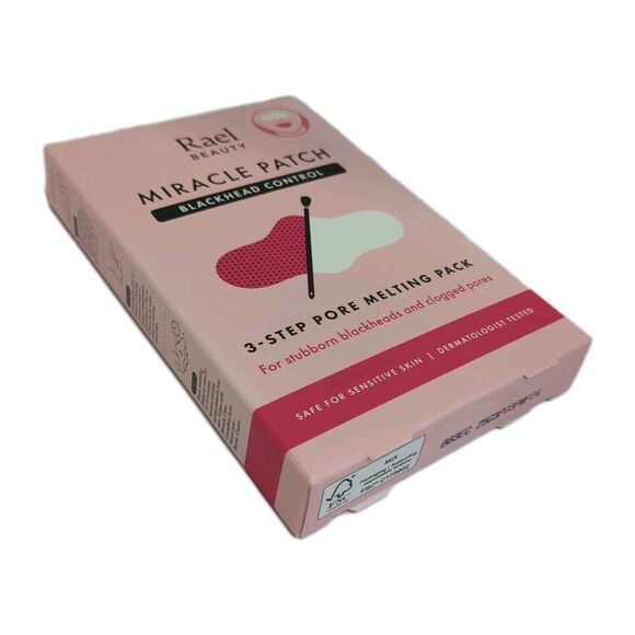 Rael Beauty Miracle Patch 3-Step Pore Melting Pk Blackheads Control 3 Kits - Picture 4 of 7